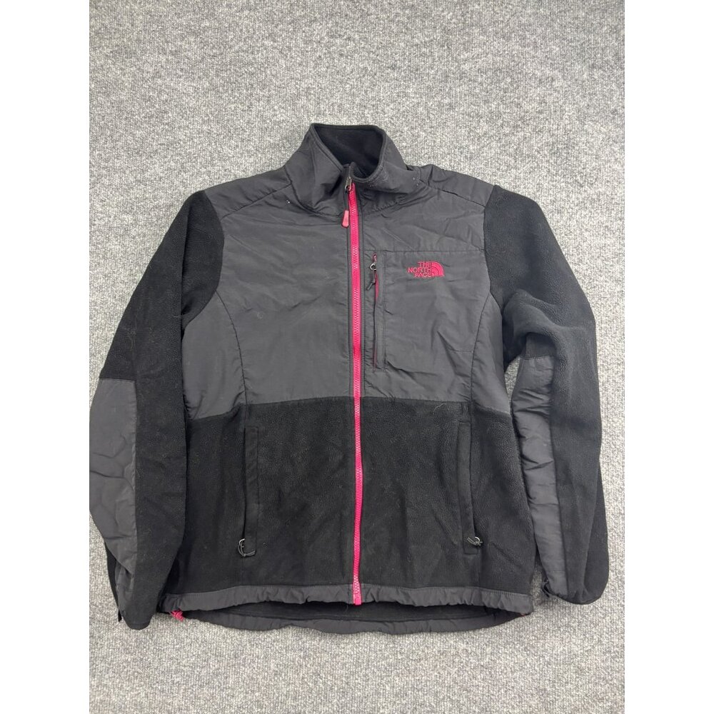 The‎ North Face Jacket Womens Large Black Fleece Full Zip Polartec Recycled